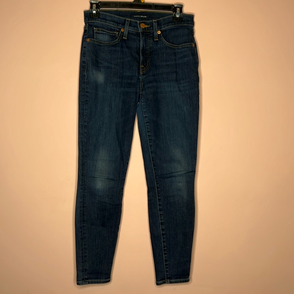 Lucky Brand Ava "Mid-Rise" Skinny Jeans